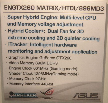 Asus ENGTX260 matrix